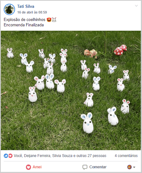 Amigurumis de coelhinhos